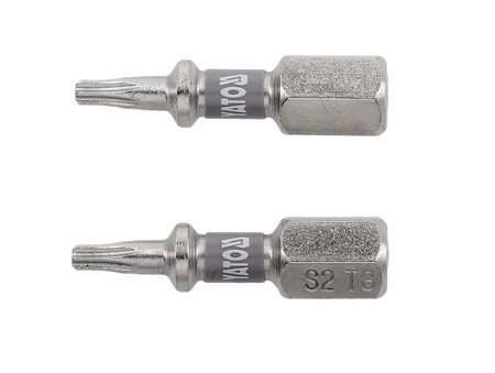 Yato bity 1/4"x25mm T8 Ni 2 sztuki YT-78010