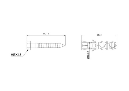 Diamond grzejnik aluminiowy Wulkan 10-elementowy GRZ.WULKAN H-500.N.B