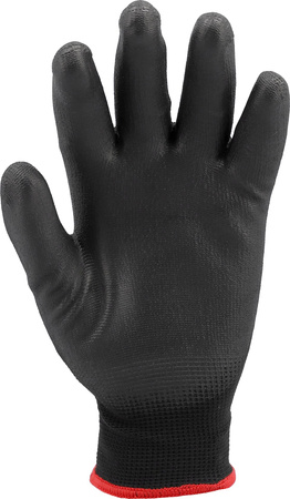 Yato rękawice robocze czarne nylon/pu rozmiar 9 YT-74729