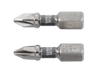 Yato bity 1/4"x25mm PH1 Ni 2 sztuki YT-78000
