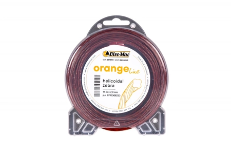 Oleo-Mac żyłka tnąca spiralna Orange Line 2mm 15m FPRO08233