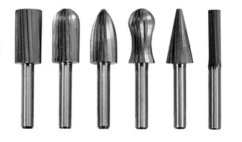 Yato frezy trzpieniowe do metalu 6 sztuk YT-61711