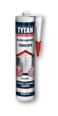 Tytan silikon sanitarny UPG Professional 280ml bezbarwny