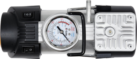 Yato kompresor samchodowy z lampą led 180W YT-73460