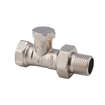 Calido zawór grzejnikowy powrotny Eskimos 1/2" prosty CA/ZG-PP1/2