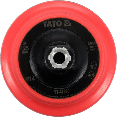 Yato uchwyt mocujący 125mm z rzepem M14 YT-47890