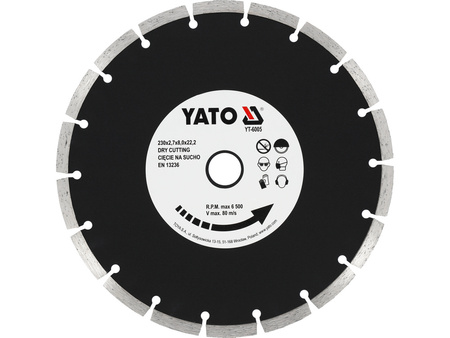 Yato tarcza diamentowa segmentowa 230mm YT-6005