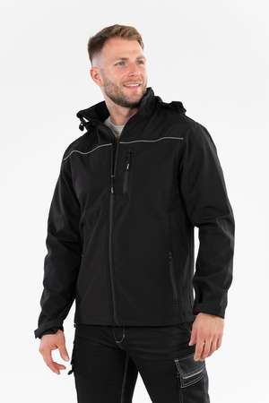 Yato kurtka softshell Obsidian z kapturem rozmiar 3XL YT-79555