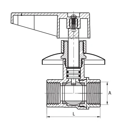 Diamond kurek kulowy EN 13828-S-Cu podtynkowy 1/2" ART.2961-15