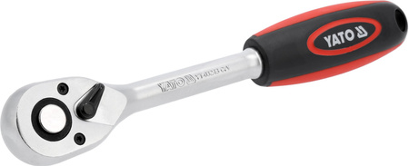 Yato grzechotka prosta 1/2" 90T z plastikową rękojeścią YT-03243