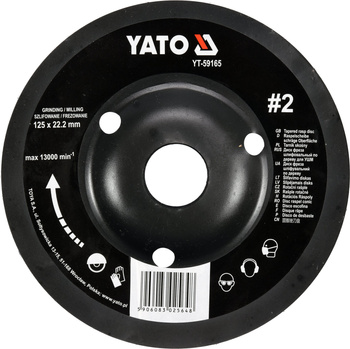 Yato tarnik skośny Nr2 125mm YT-59165
