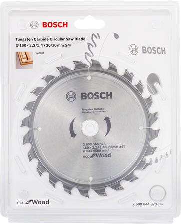 Bosch tarcza pilarska Eco for Wood 160x20x16mm 2608644373