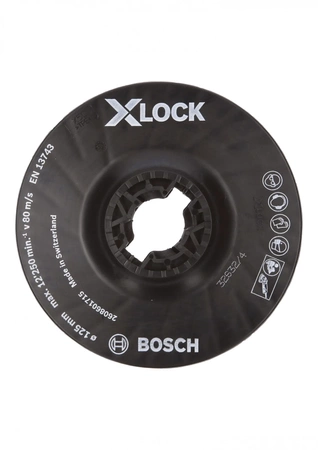 Bosch talerz oporowy z systemem X-LOCK średni 125mm 2608601715