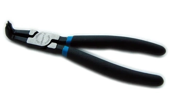 Hogert szczypce do pierścieni osadczych wewnętrzne odgięte 180mm HT1P143