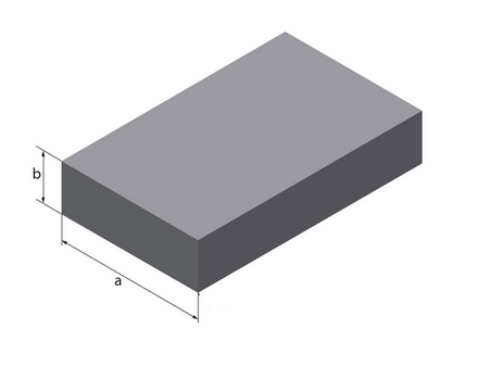 Płaskownik aluminiowy 60x4mm PA38 1mb