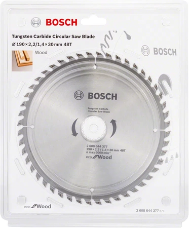 Bosch tarcza pilarska Eco for Wood 190x30mm 2608644377