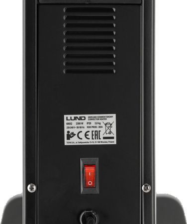 Lund grzejnik konwektorowy 2300W panel LCD 68652