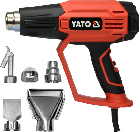 Yato Opalarka 1600W 50-650C 2biegi LCD+PAMIĘĆ YT-82296