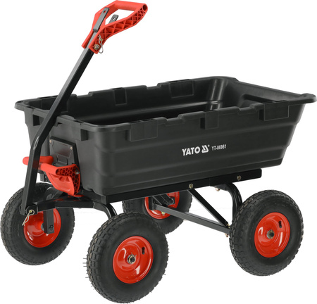 Yato wózek transportowy XXL 550kg z wywrotką YT-86961