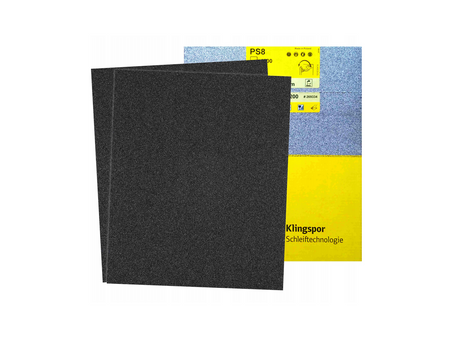 Klingspor ścierny papier wodny PS 8 A 280mm x 230mm G80 269429