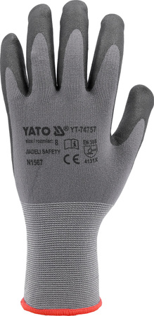 Yato rękawice nitrylowe nakrapiane rozmiar 9 YT-74758