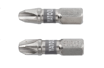 Yato bity 1/4"x25mm PH3 Ni 2 sztuki YT-78002