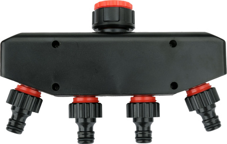 Yato przyłącze kranowe rozdzielacz z 4 wyjściami 3/4"-1" YT-89103
