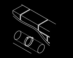 Dospel uchwyt mocujący okrągły D/UMO 104 007-0239
