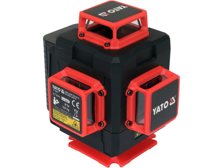 Yato laser liniowy zielony A+ 16D z akcesoriami YT-30417