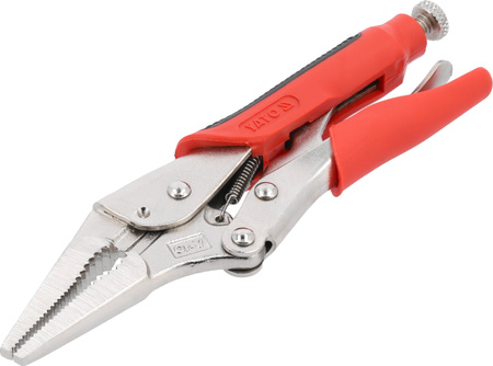 Yato szczypce zaciskowe Morsea 220mm Cr-V szczęki wydłużone YT-2156