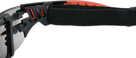 Yato okulary ochronne szare z paskiem YT-73701