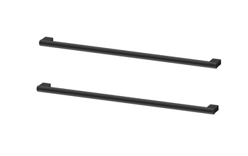 Cersanit uchwyt meblowy Larga czarny 2sztuki S599-0141