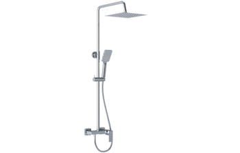 Valvex deszczownia ARS z baterią natryskową  chrom 2420150
