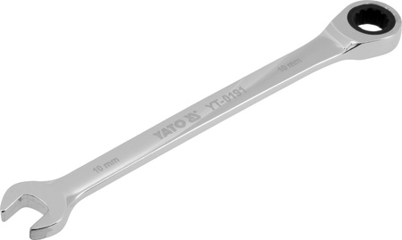 Yato klucze płasko-oczkowe z grzechotką 10mm YT-0191