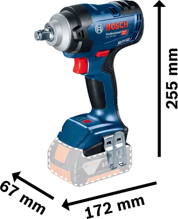 Bosch akumulatorowy klucz udarowy GDS 18V-400 06019K0021