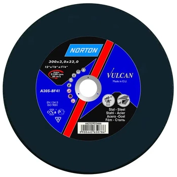 Norton tarcza tnąca płaska do metalu 300x3,0x32,00 66252925466