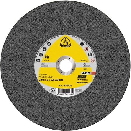 Klingspor tarcza do cięcia Kronenflex A 46 N Supra 125x2,5x22,23mm 170708