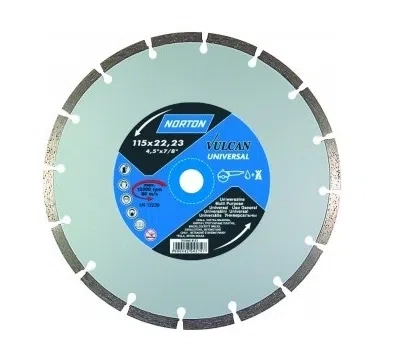 Norton tarcza diamentowa Vulcan Universal 115x22,23mm 70184625175