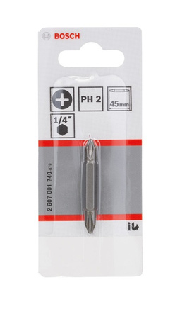 Bosch końcówka wkręcająca podwójna PH2 2607001740