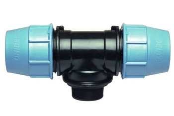Unidelta trójnik gz 20x3/4" PE 603521