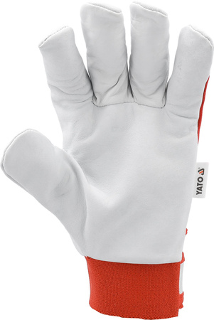 Yato rękawice robocze skórzane rozmiar 10 YT-74642