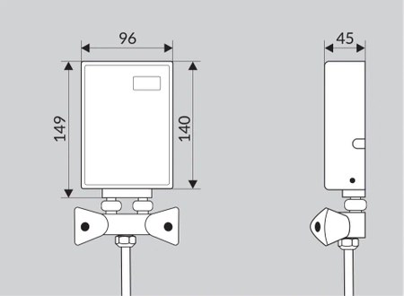 Wijas ogrzewacz prysznicowy Perfect 450P 230V 4500W