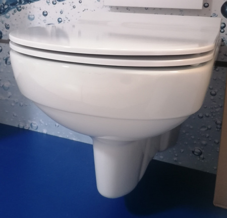 Cersanit miska wisząca z deską wolnoopadajacą City K35-028