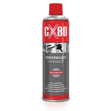 CX80 preparat konserwująco-naprawczy wielofunkcyjny 500ml spray
