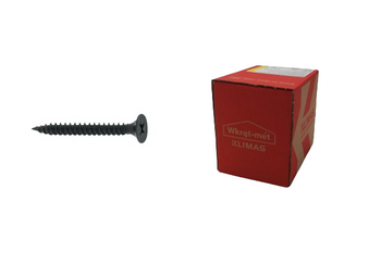 Wkręt-met wkręt fosfatowany do metalu KSGM 3,5x25mm 1000sztuk KSGM-35025