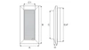 Dospel kratka wentylacyjna Duo Smart 135/GR 007-4308