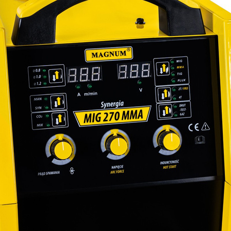 Magnum półautomat spawalniczy MIG 270 MMA SYNERGIA