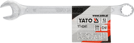 Yato klucz płasko-oczkowy 12mm YT-0341