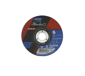 Norton tarcza tnąca Starline Metal 125x3x22,23mm 66252837276
