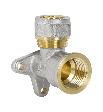 Diamond kolano naścienne PEX-AL-PEX gwint wewnętrzny 16x1/2" FTN-010.1/2x16.KOL-Ł